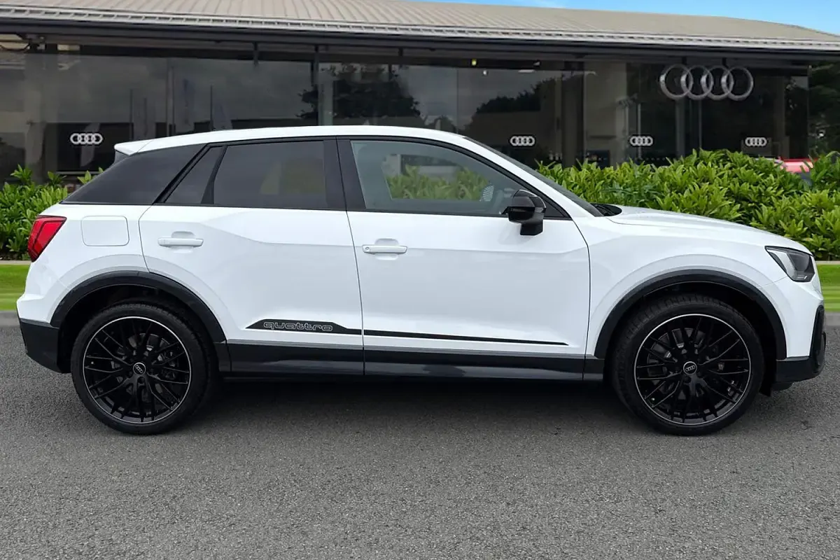New Audi SQ2 Black Edition 300 HP (220 kW) 2026 White SUV