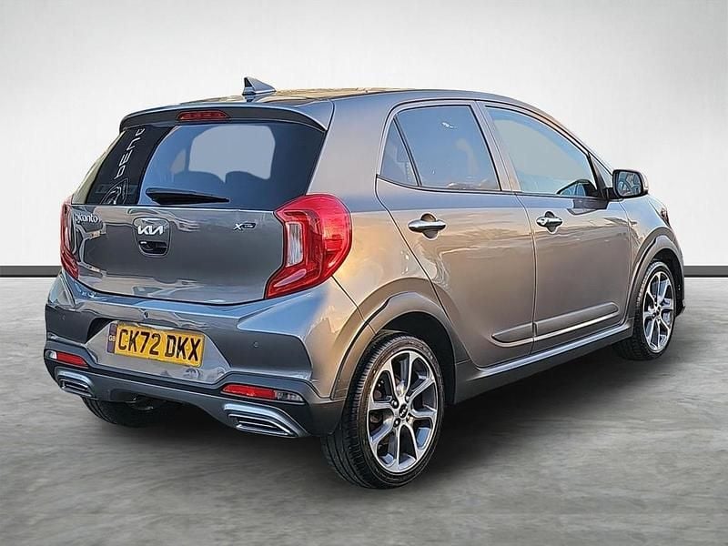 Used Kia Picanto X-Line 66 HP (48 kW) 2022 Grey Hatchback