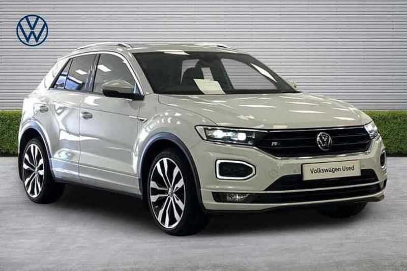 Used VW T-Roc R-line 150 HP (110 kW) 2021 White SUV