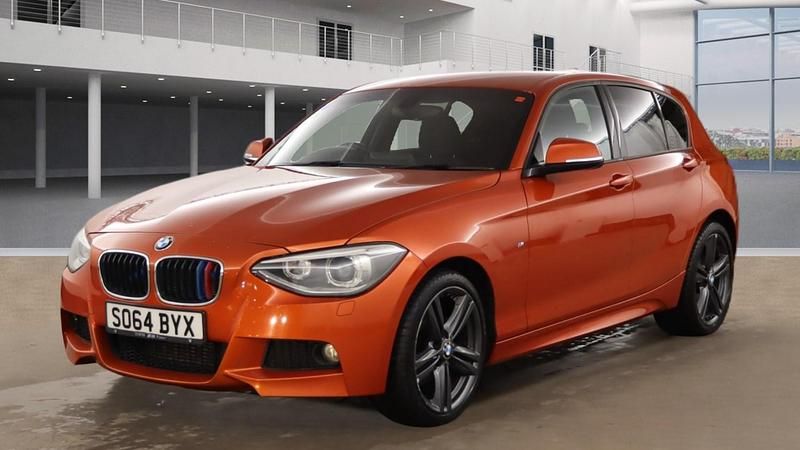 Used BMW 120 M Sport 2014 Orange Hatchback