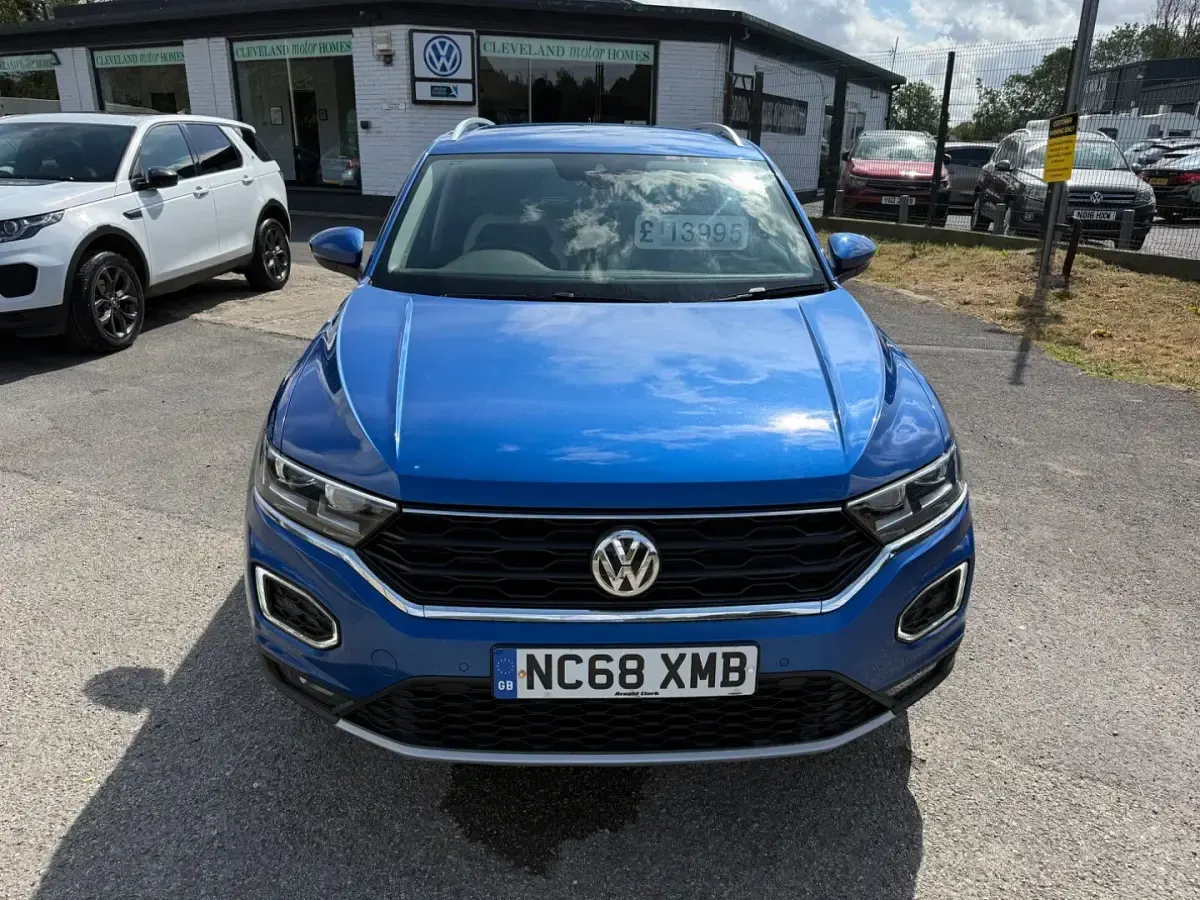 Used VW T-Roc SEL 2019 Blue SUV