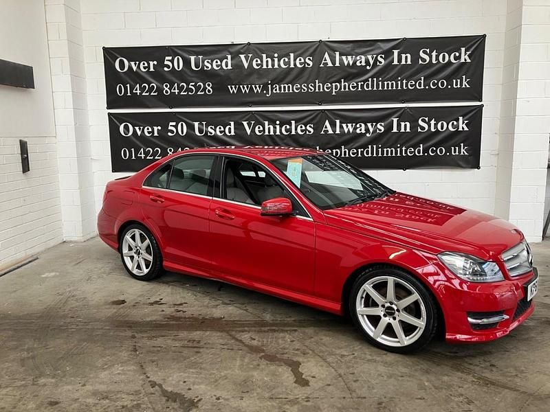 Red Used 2011 Mercedes C220 Sport Edition Sedan | £5,990 (Fair price) - Image 1/4