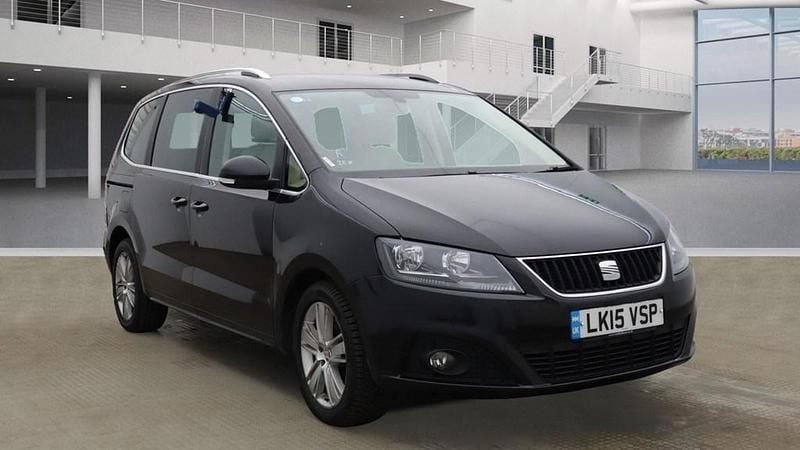 Black Used 2015 Seat Alhambra SE MPV | £5,495 (Fair price) - Image 1/4