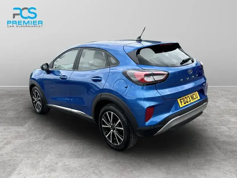 Used Ford Puma Titanium 125 HP (91 kW) 2023 Desert island blue (exclusive paint) SUV