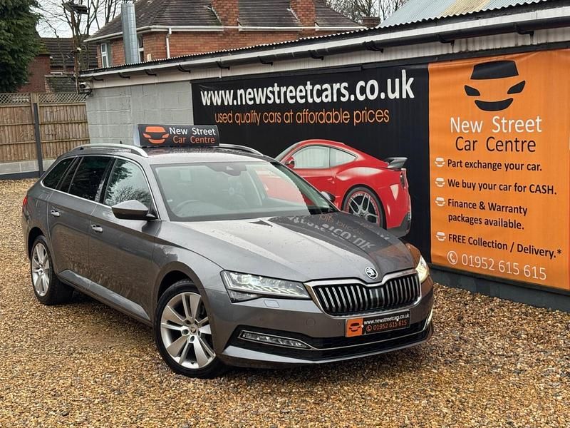 Used Skoda Superb SE L 2022 Grey Estate
