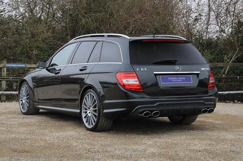 Used Mercedes C63 AMG 2013 Black Estate