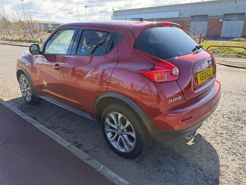 Used Nissan Juke Tekna 2013 Red SUV