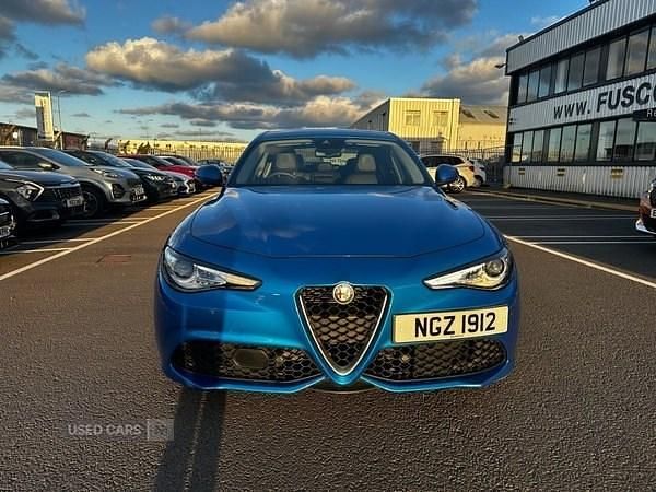 Used Alfa Romeo Giulia Veloce 2019 Blue Sedan