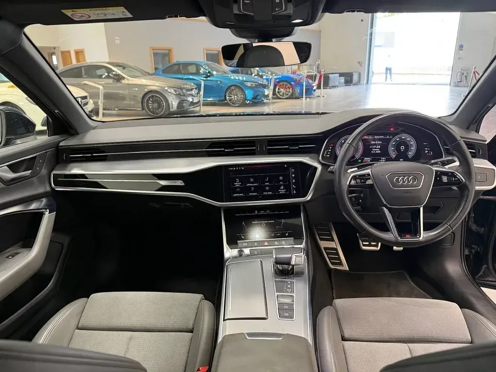 Used Audi A6 S-Line 204 HP (150 kW) 2022 Blue Sedan
