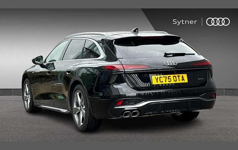 Used Audi A6 S-Line 200 HP (147 kW) 2025 Black Estate