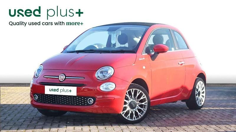 Used Fiat 500 Dolcevita 70 HP (51 kW) 2022 Red Cabriolet