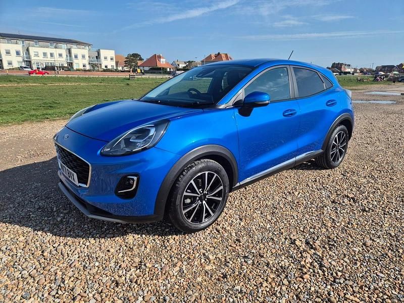 Used Ford Puma Titanium 2021 Blue SUV