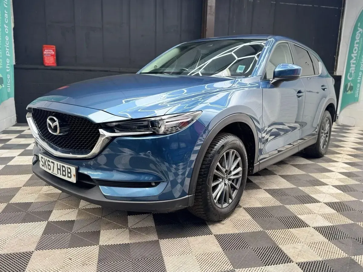 Used Mazda CX-5 165 HP (121 kW) 2017 Blue SUV