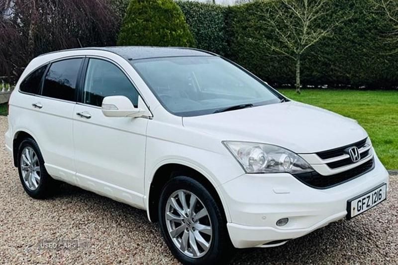 Used Honda CR-V EX 2011 White SUV