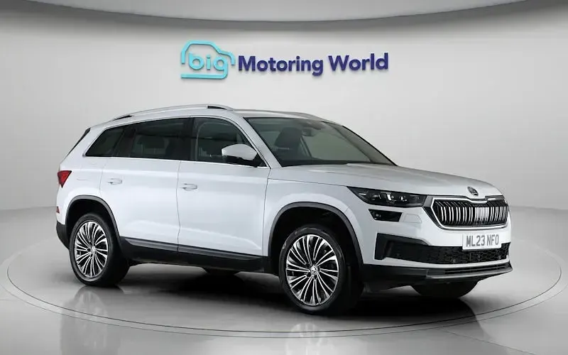 Used Skoda Kodiaq SE L Executive 150 HP (110 kW) 2023 White SUV