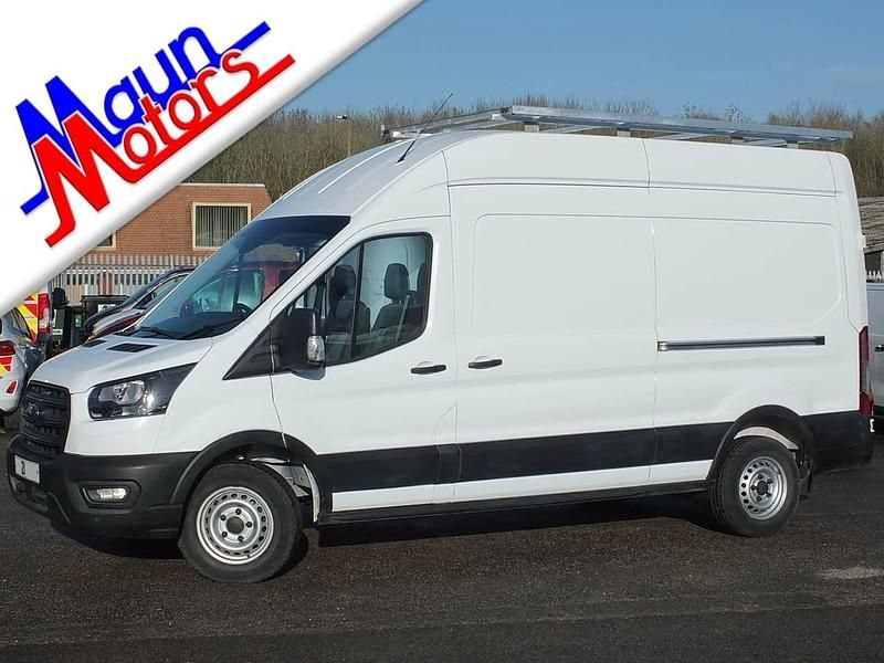 Used Ford Transit 130 HP (95 kW) 2021 White Van