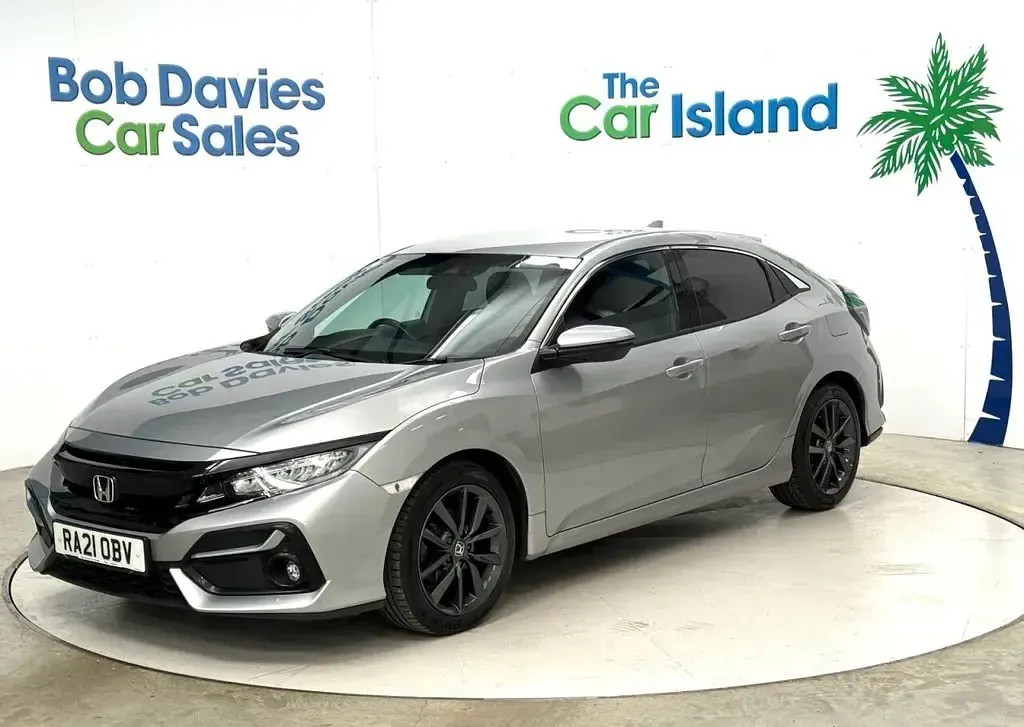 Used Honda Civic SR 126 HP (92 kW) 2021 Silver Hatchback
