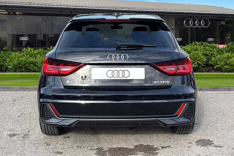 New Audi A1 Sportback S-Line 2026 Black Hatchback