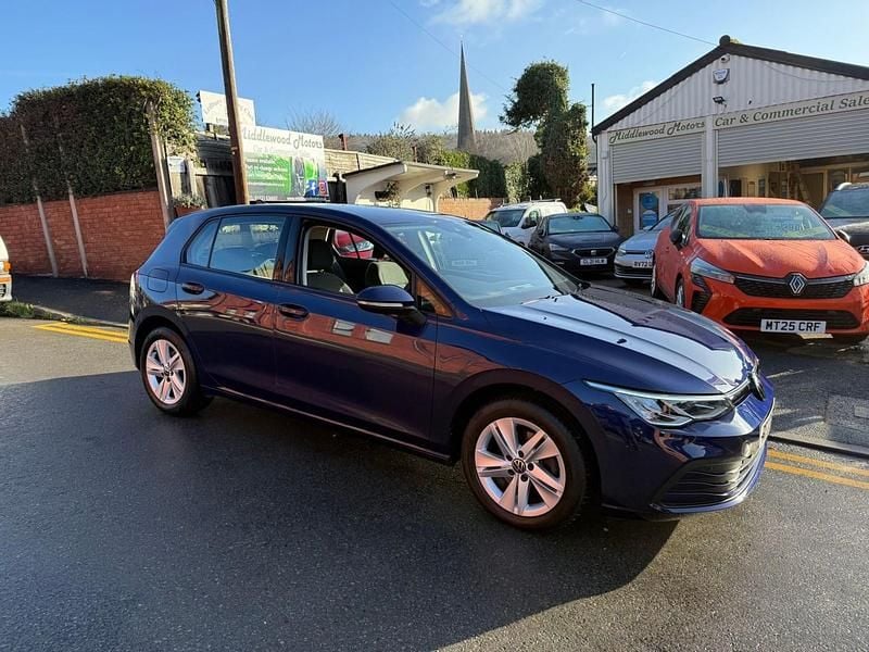 Used VW Golf VIII S 115 HP (84 kW) 2022 Blue Hatchback