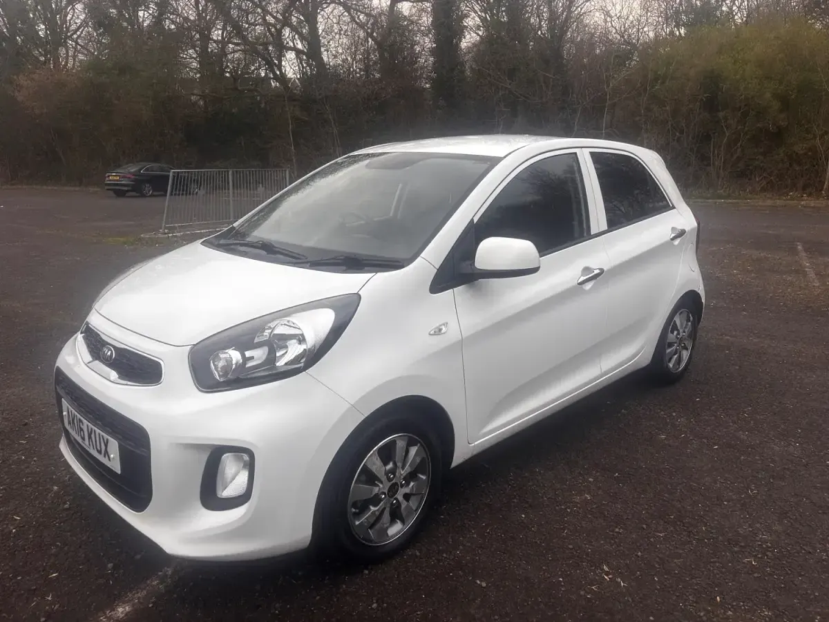 Used Kia Picanto 66 HP (48 kW) 2016 White Hatchback