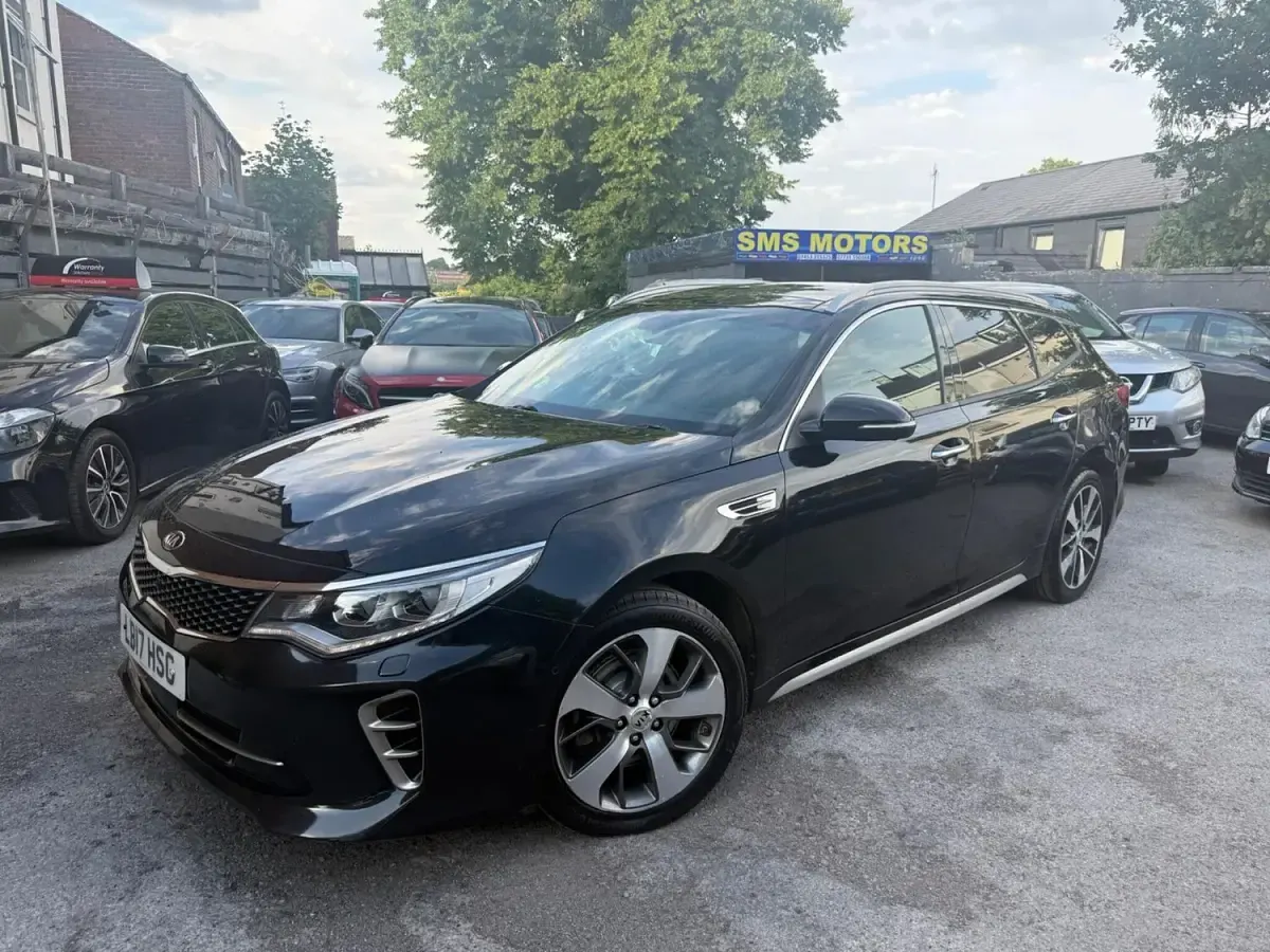 Used Kia Optima GT-Line S 139 HP (102 kW) 2017 Black Estate