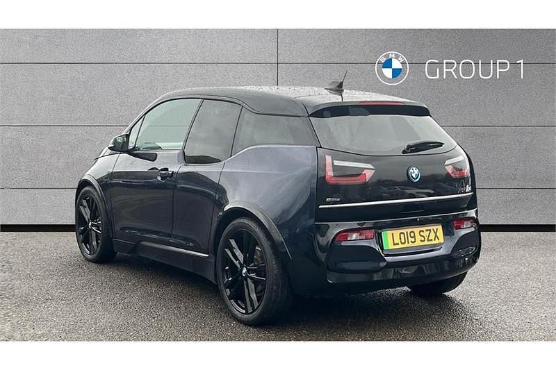 Used BMW i3 Comfort Edition 135 kW (184 HP) 2019 Imperial blue with frozen grey highlight Hatchback