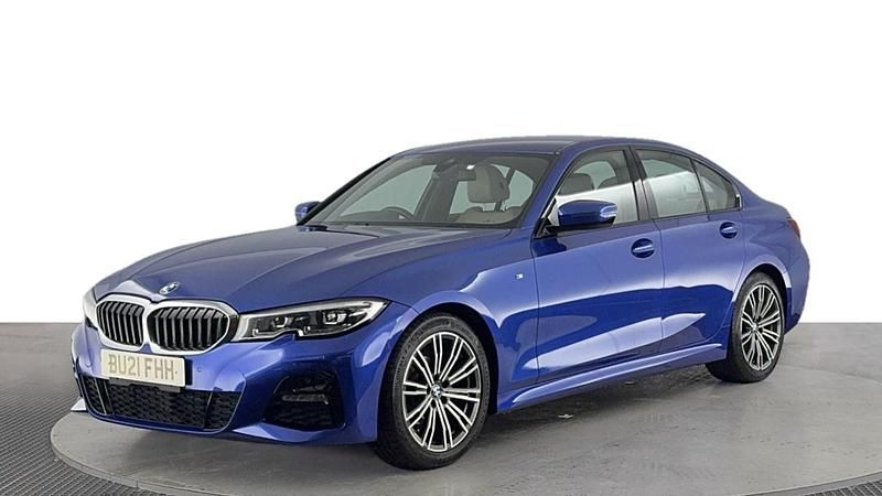 Blue Used 2021 BMW 318 M Sport Sedan | £20,855 (Fair price) - Image 1/4