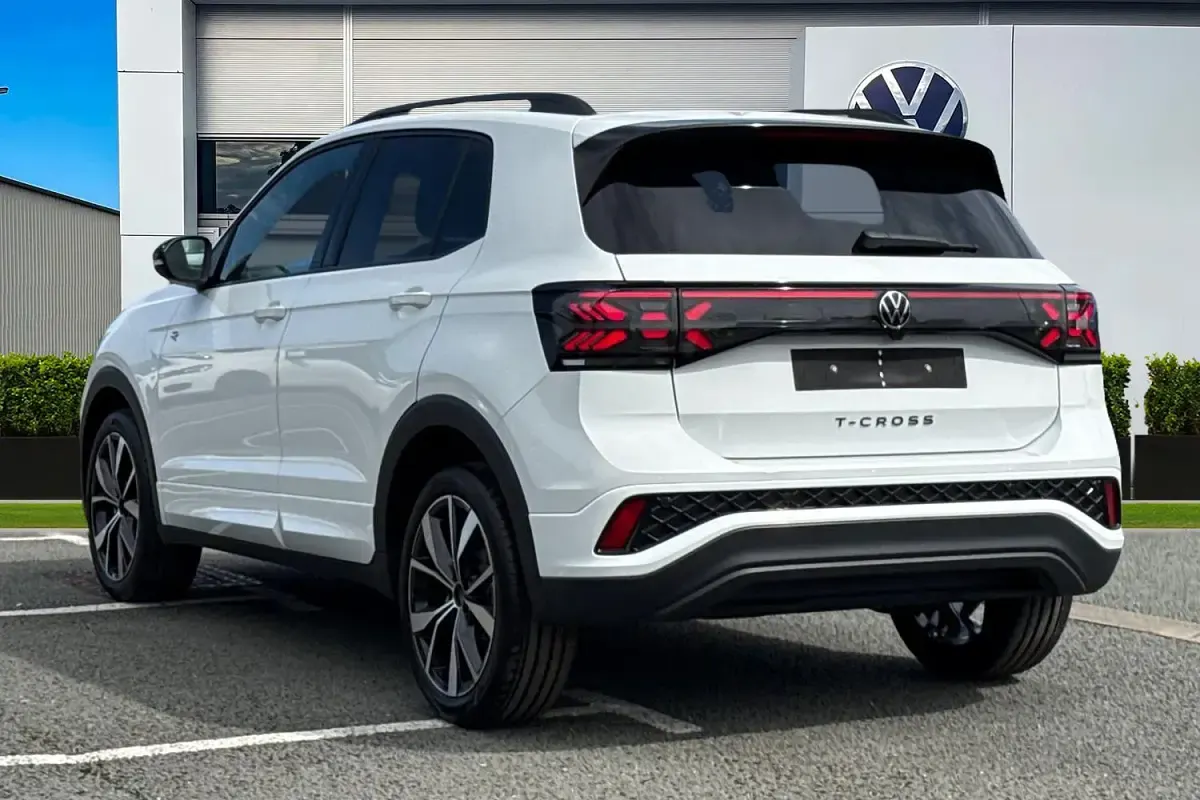New VW T-Cross Black Edition 115 HP (84 kW) 2026 White SUV