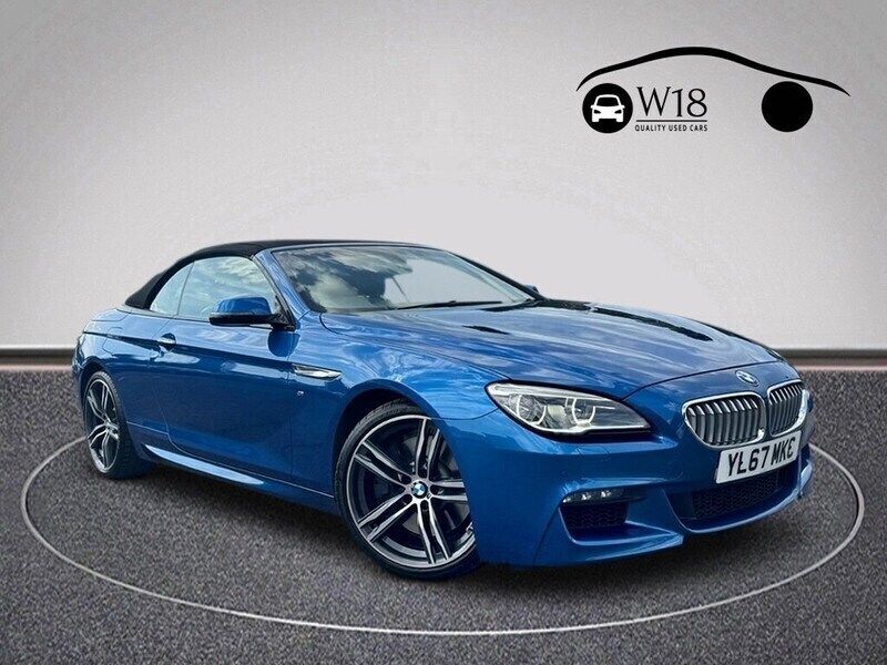 Blue Used 2017 BMW 650 Cabriolet M Sport Cabriolet | £24,995 - Image 1/4