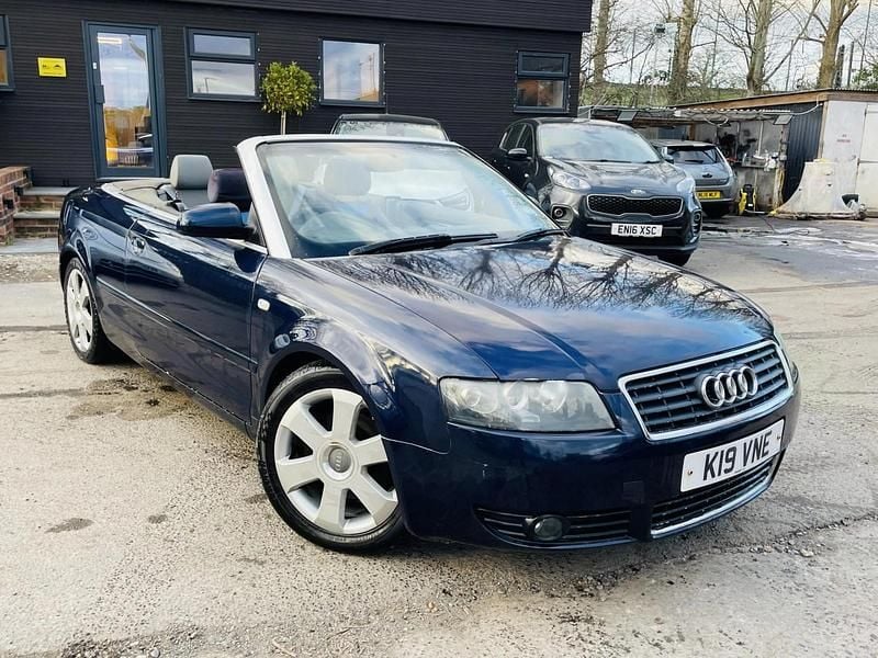 Used Audi A4 Cabriolet Sport 170 HP (125 kW) 2004 Blue Cabriolet