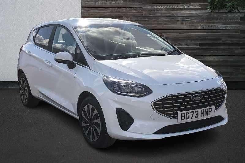 White Used 2023 Ford Fiesta Titanium Hatchback | £14,490 (Fair price) - Image 1/4