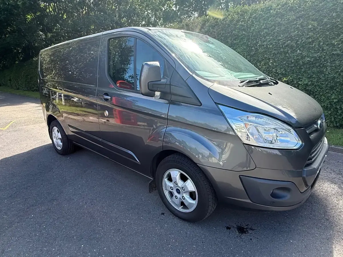 Used Ford Transit Custom Limited 130 HP (95 kW) 2017 Grey Van