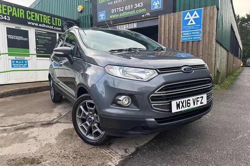 Used Ford Ecosport Titanium 125 HP (91 kW) 2016 Grey SUV