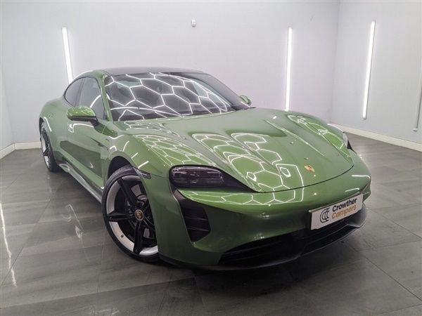 Green Used 2022 Porsche Taycan Performance Package Sedan | £48,490 (Super price) - Image 1/1