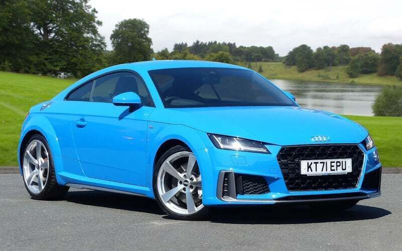 Blue Used 2021 Audi TT S-Line Coupe | £24,950 (Fair price) - Image 1/4