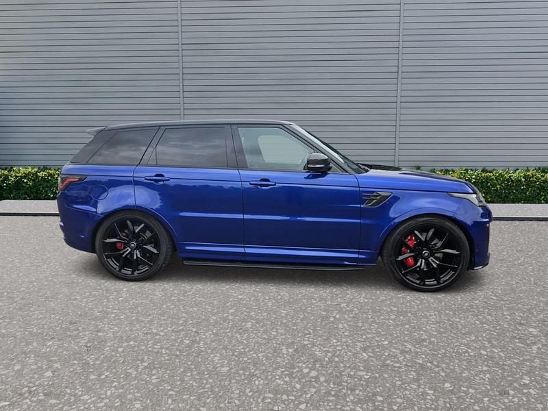 Used Land Rover Range Rover Sport SVR 575 HP (422 kW) 2021 Blue SUV