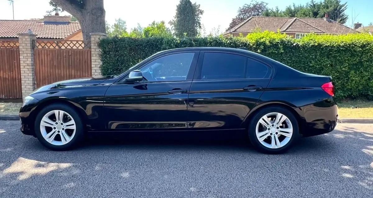 Used BMW 320 Sport Line 184 HP (135 kW) 2015 Black Sedan
