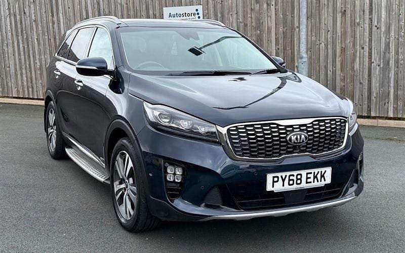Blue Used 2019 Kia Sorento GT-Line S SUV | £19,280 (Good price) - Image 1/4