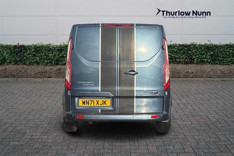 Used Ford Transit Custom Sport 185 HP (136 kW) 2021 Blue Van