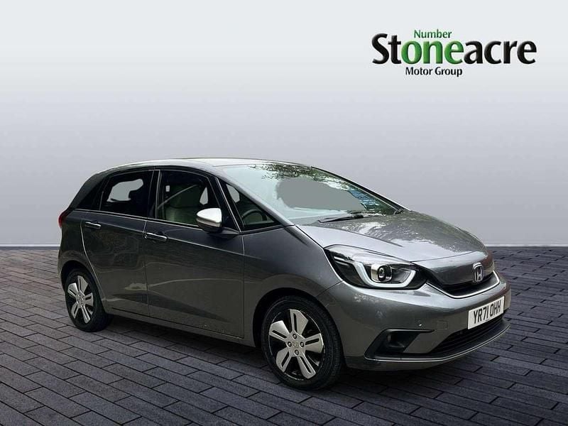 Grey Used 2021 Honda Jazz Hybrid Hatchback | £14,820 (Fair price) - Image 1/4