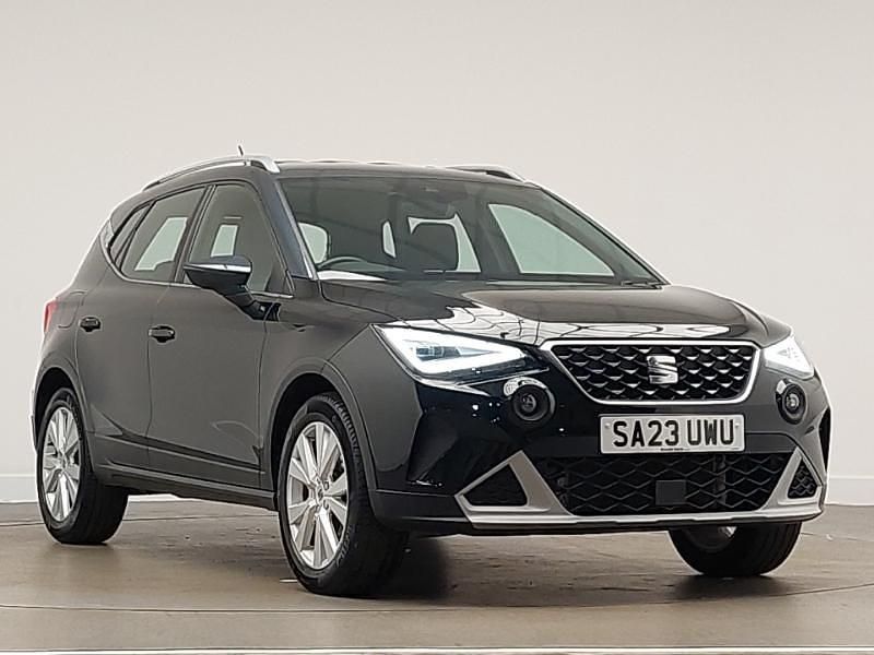 Black Used 2023 Seat Arona Xperience SUV | £16,298 (Fair price) - Image 1/4