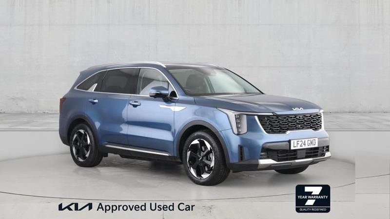 Blue Used 2024 Kia Sorento 3 SUV | £40,500 - Image 1/4