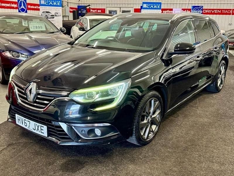 Used Renault Mégane GrandTour Dynamique 110 HP (80 kW) 2017 Black Estate