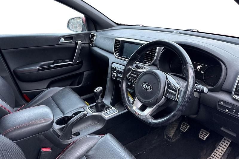 Used Kia Sportage GT-Line 136 HP (100 kW) 2019 Red SUV