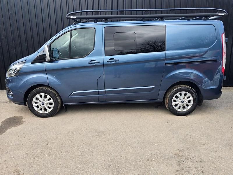 Used Ford Transit Custom Limited 170 HP (125 kW) 2019 Blue Van