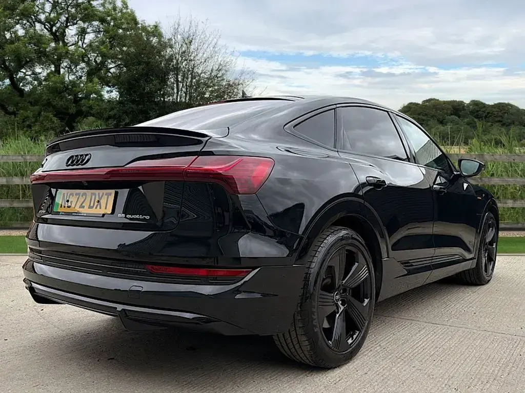 Used Audi e-tron S-Line 300 kW (408 HP) 2023 Black SUV