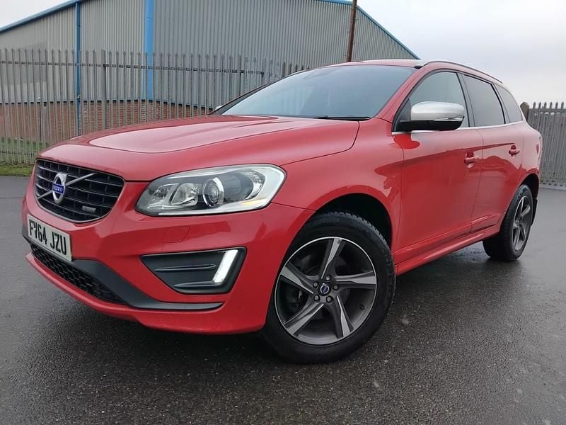Used Volvo XC60 R-Design 181 HP (133 kW) 2014 Red SUV