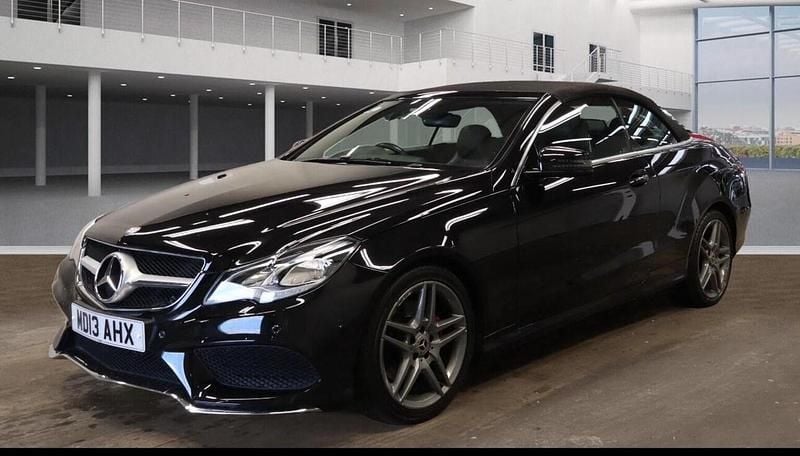 Used Mercedes E350 AMG 2013 Black Cabriolet