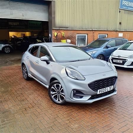 Silver Used 2022 Ford Puma ST-Line SUV | £10,995 (Super price) - Image 1/4