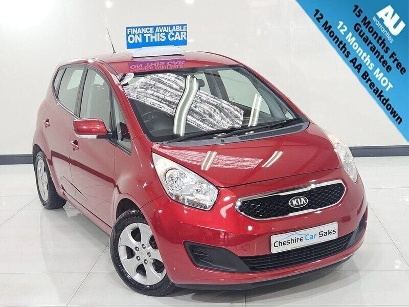 Red Used 2013 Kia Venga 2 Hatchback | £4,095 (Good price) - Image 1/3